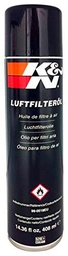 K&amp;N 99-0518EU, Aceite de Filtro de Aire, 408 ml Coche y Moto