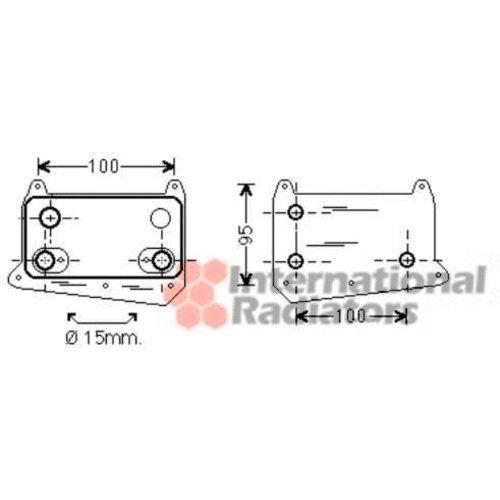 Van Wezel 30003495 Bloque de Motor