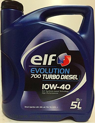 ELF ELTD10405 Evol. 700 Turbo Diesel 10W40 5L, Autre