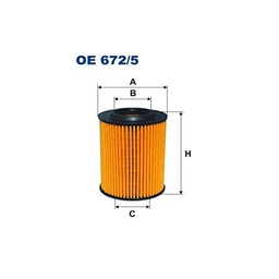 Filtron OE672/5 Bloque de Motor