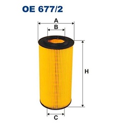 Filtron OE677/2 Bloque de Motor