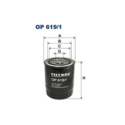 Filtron OP619/1 Bloque de Motor