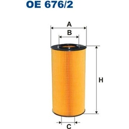 Filtron OE676/2 Bloque de Motor