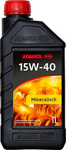 ADAMOL 1896 01180140 Mineral isches motorenöl 15 W de 40, 1L