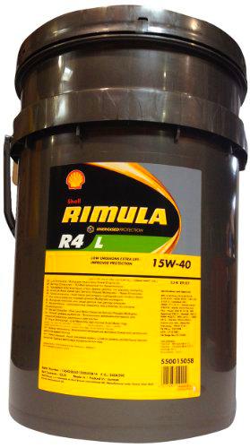 Shell 1010020 Rimula R4 L 15W-40 Aceites de Motor para Coches