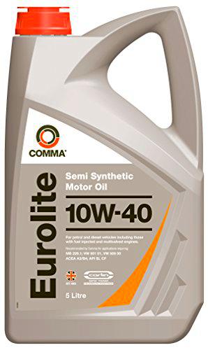 Comma EUL5L Eurolite - Aceite semisintético de Motores Gasolina y diésel de turismos (10W-40, 5 l)