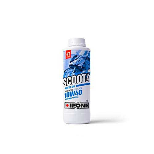 Ipone 800383 Aceite Motor Scoot 4 4 Tiempos sintético 10 W40 Scoot