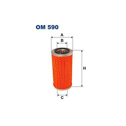 Filtron OM590 Bloque de Motor