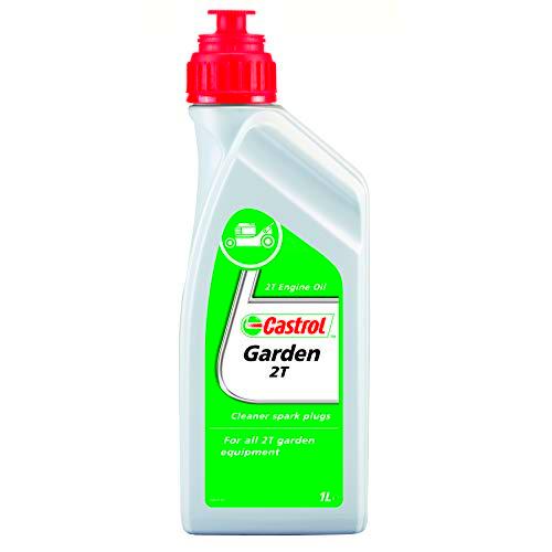 Castrol 14565600 Garden - Aceite para motosierras y máquinas cortacésped (2T, 1 l)