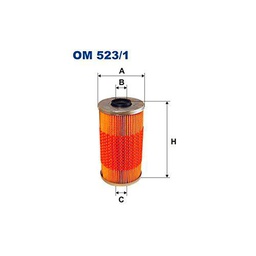 Filtron OM523/1 Bloque de Motor