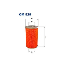 Filtron OM529 Bloque de Motor