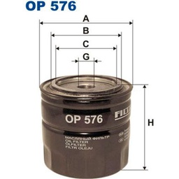 Filtron OP576 Bloque de Motor