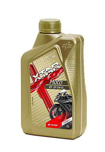 CEPSA 514294187 XTAR Moto 4T GP 5W40 Lubricante Multigrado Sintético para Motos