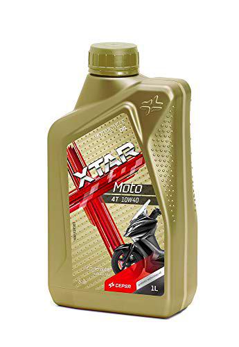 CEPSA 514264187 XTAR Moto 4T 10W40 Lubricante Multigrado Semi-Sintético para Motos