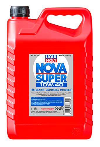 Liqui Moly 7351 - Aceite de motor, Nova Super 10W-40, 5 L