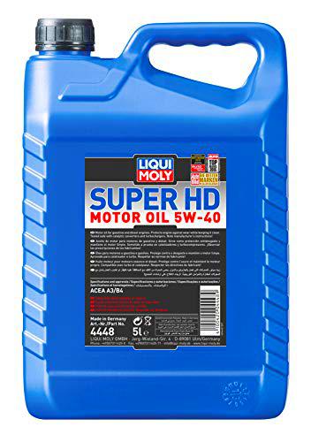 Liqui Moly 4448 Aceite de Motor, Super HD, 5W-40, 5 L