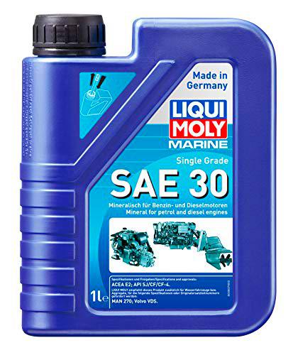 Liqui Moly 25065 Marine - Aceite de Motor, SAE 30, Booklet, 1 L