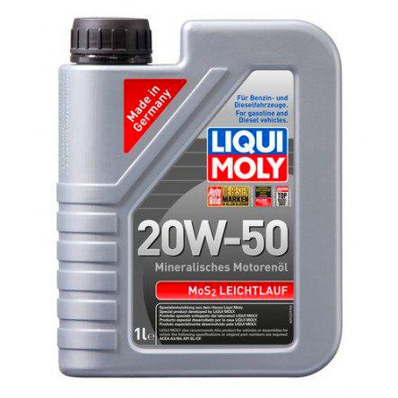 Liqui Moly 1220 MoS2 Leichtlauf 20W-50, BOOKLET, 1 L