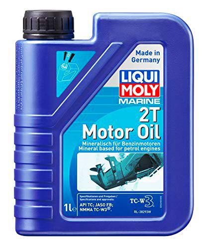 Liqui Moly 25019 Marine - Aceite de Motor, 2T, Booklet, 1 L