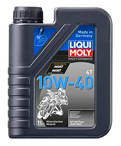 Liqui Moly 3044 - Aceite de motor, 4T, 10W-40, Basic Street