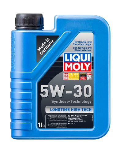 Liqui Moly 1136 Longtime High Tech 5W-30 - Aceite antifricción para Motores de automóviles de 4 Tiempos (1 L)