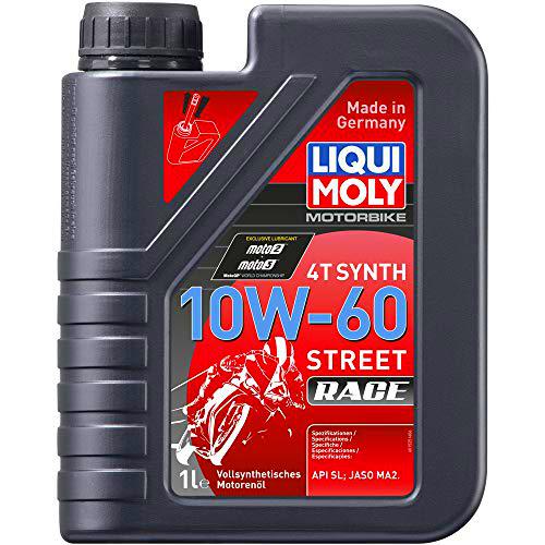 Liqui Moly 1525 Moto 4T Sintetizador 10W-60 Calle Raza