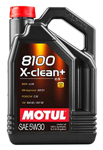 MOTUL Lubricante para Motor 11113941, 8100 X-Clean + 5W30, 5L