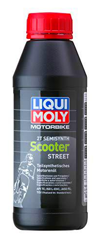 Liqui Moly 1622 - Aceite de motor, 2T, Semisintro Scooter Calle, 500 ml