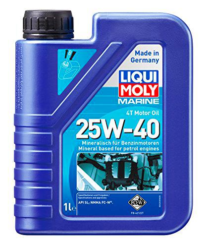 Liqui Moly 25026 Marine - Aceite de Motor, 4T, 25W-40