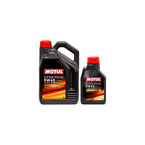 Motul - Aceite sínergia diésel 5W40 5+1L (bidón)