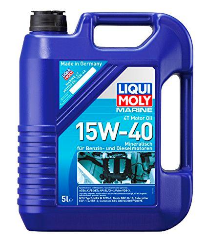 Liqui Moly 25016 Marine - Aceite de Motor, 4T, 15W-40 para motos de agua