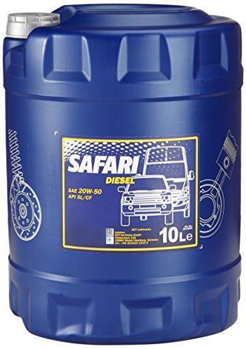 Mannol Safari 20 W de 50 API SL/CF motorenöl, 10 L)