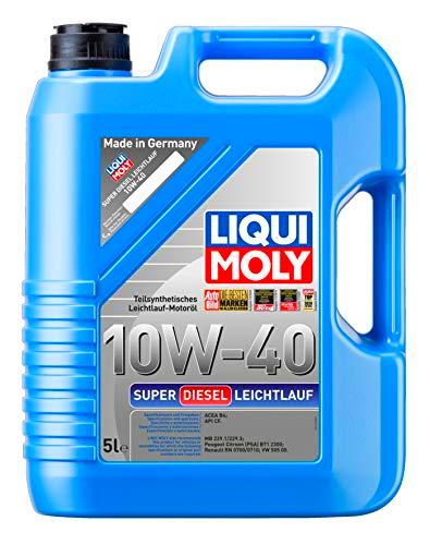 Liqui Moly 1435 Súper Diesel Leichtlauf 10W-40, BOOKLET, 5 L