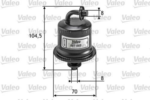 Valeo 587052 Filtro Gasolina