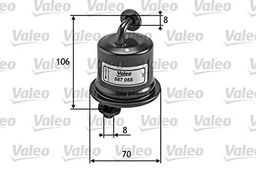 Valeo 587055 Filtro Gasolina