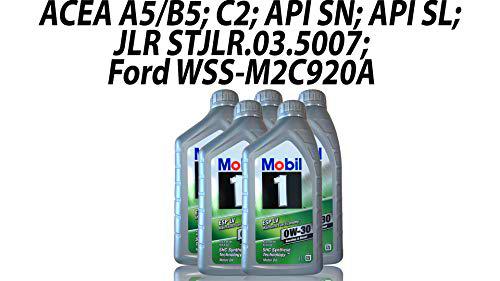 Mobil 1 Móvil 154319 Aceite ESP LV 0 W de 30 5L