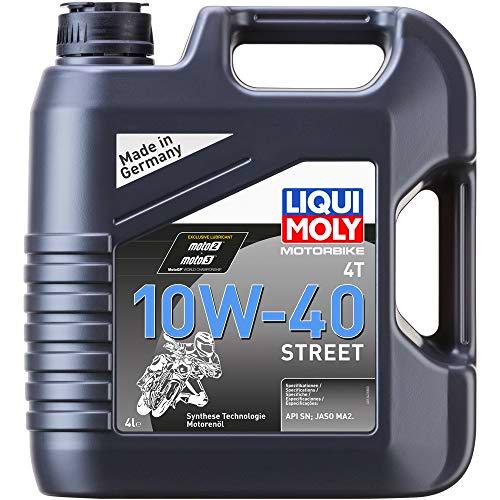 Liqui Moly 1243 Moto 4T 10W-40 Calle, BOOKLET, 4 L - motos