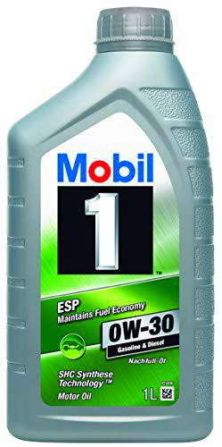 Mobil 152312 Aceite de Motor 1 ESP 0W 30, 1 Litro