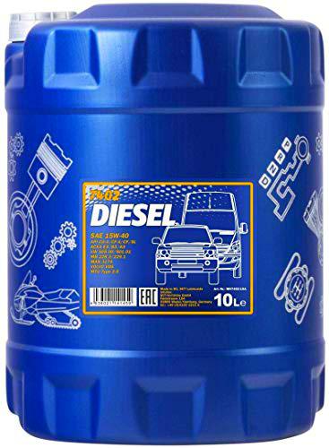 MANNOL Diesel 15 W de 40 API CG de 4/CF de 4/CF/SL motorenöl, 1 L