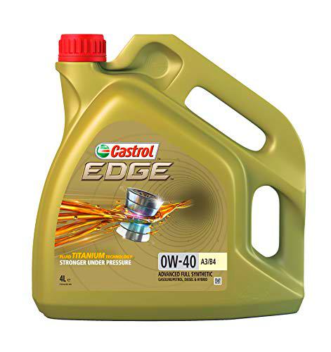 Castrol EDGE Aceite de Motores 0W-40 A3/B4 4L (Sello inglés)