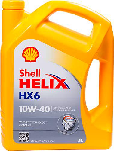 Shell 8827 Aceite Helix HX6 10 W40 5 litros