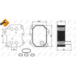 Nrf 31212 Bloque de Motor