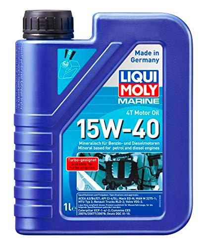 Liqui Moly 25015 Marine - Aceite de Motor, 4T, 15W-40 - Motos de agua