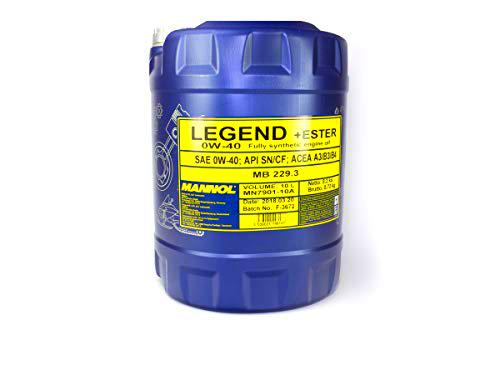 MANNOL Legend + Ester 0 W de 40 API SN/CF motorenöl