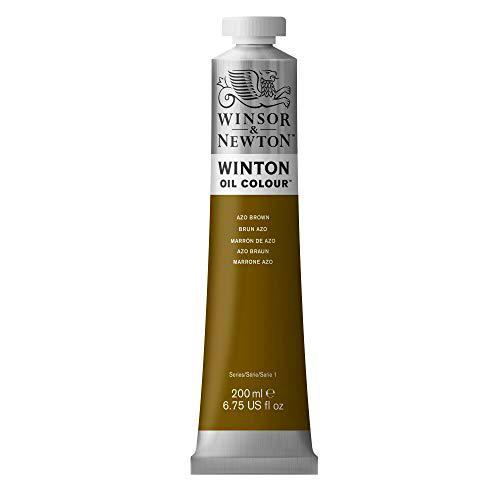 Winsor &amp; Newton Winton Pintura al óleo, Marrón de AZO, 200 ML