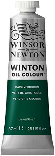 Winsor &amp; Newton Winton Pintura al óleo, Verdigris Oscuro, 37 ML, 37