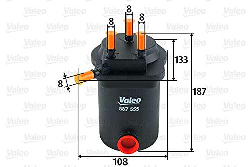 Valeo 587555 Filtro diésel