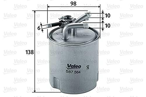 Valeo 587564 Filtro diésel