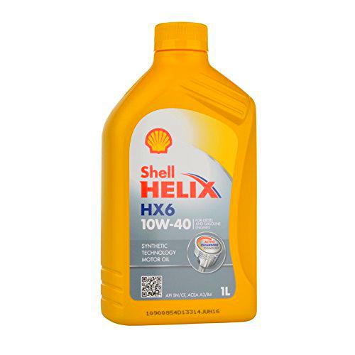 Shell Helix HX6 10W40 - Botella 1 Litro