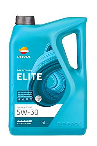 Repsol RPP0059IFB Aceite de Motor para Coche, Elite Cosmos A3/B4 5W30, 5L